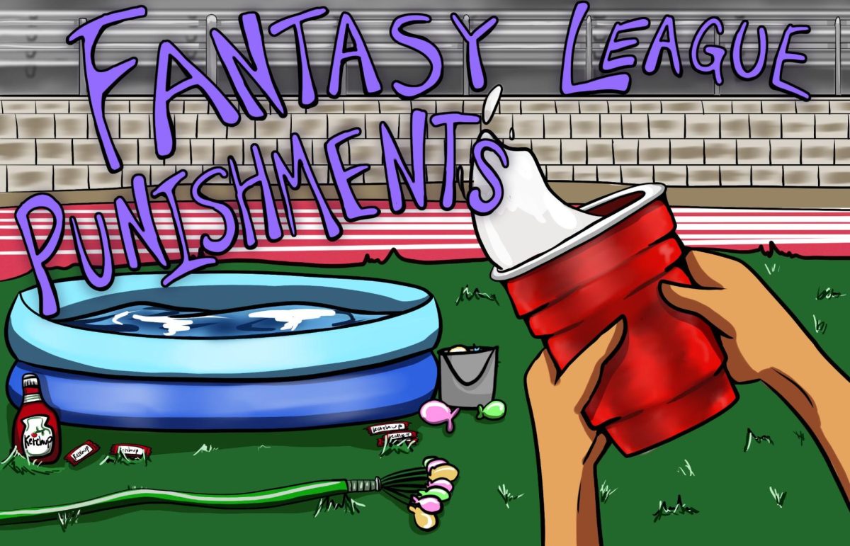 Winners reap the rewards, but in fantasy football, losers get punished.

Design by Emily Yen