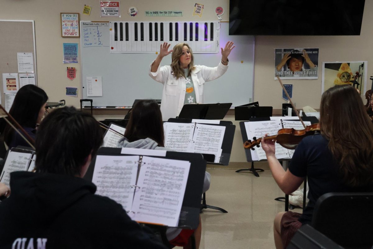 Alisa Pederson strings together the orchestra department