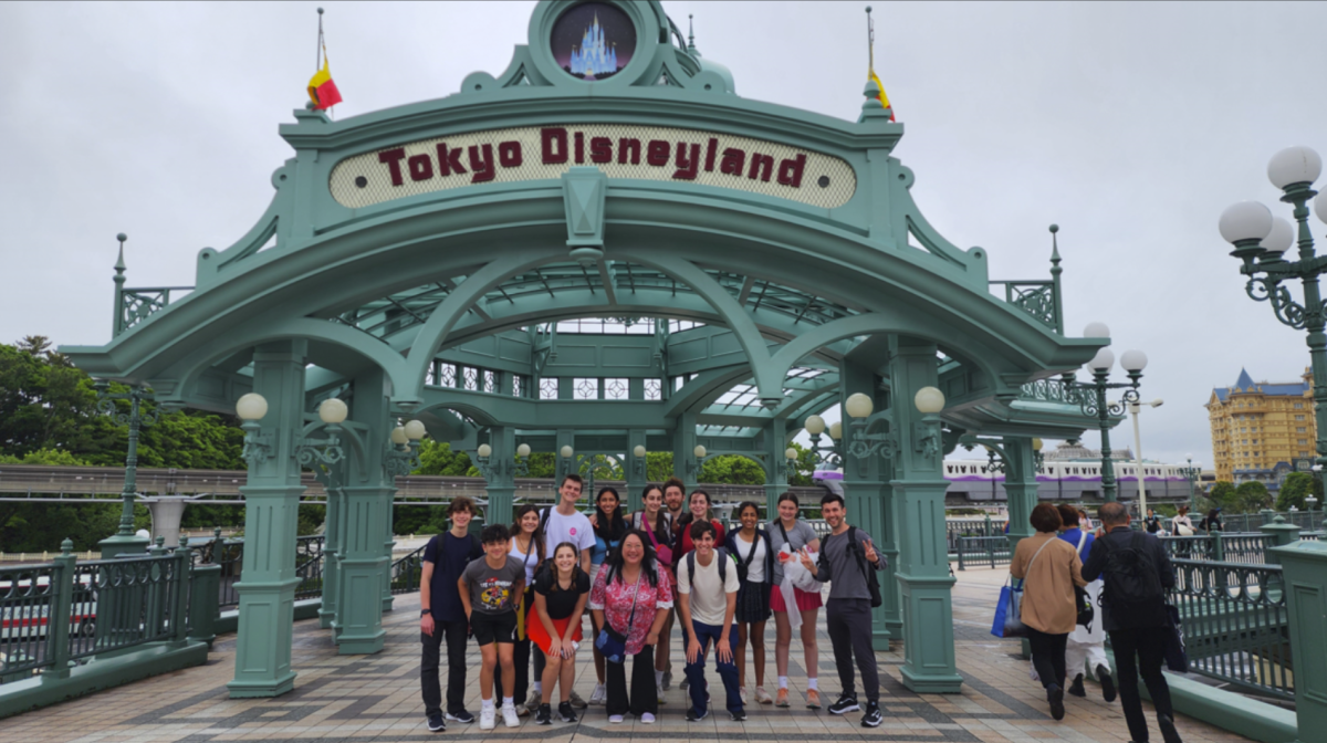 This summer, 11 students traveled to Japan with sponsors David Castillo and Summer Pao. 